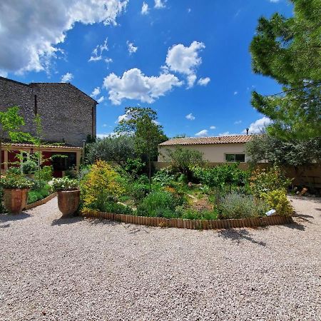 La Dolce Vita - Studio Dans Propriete Avec Piscine Montpeyroux  Bagian luar foto