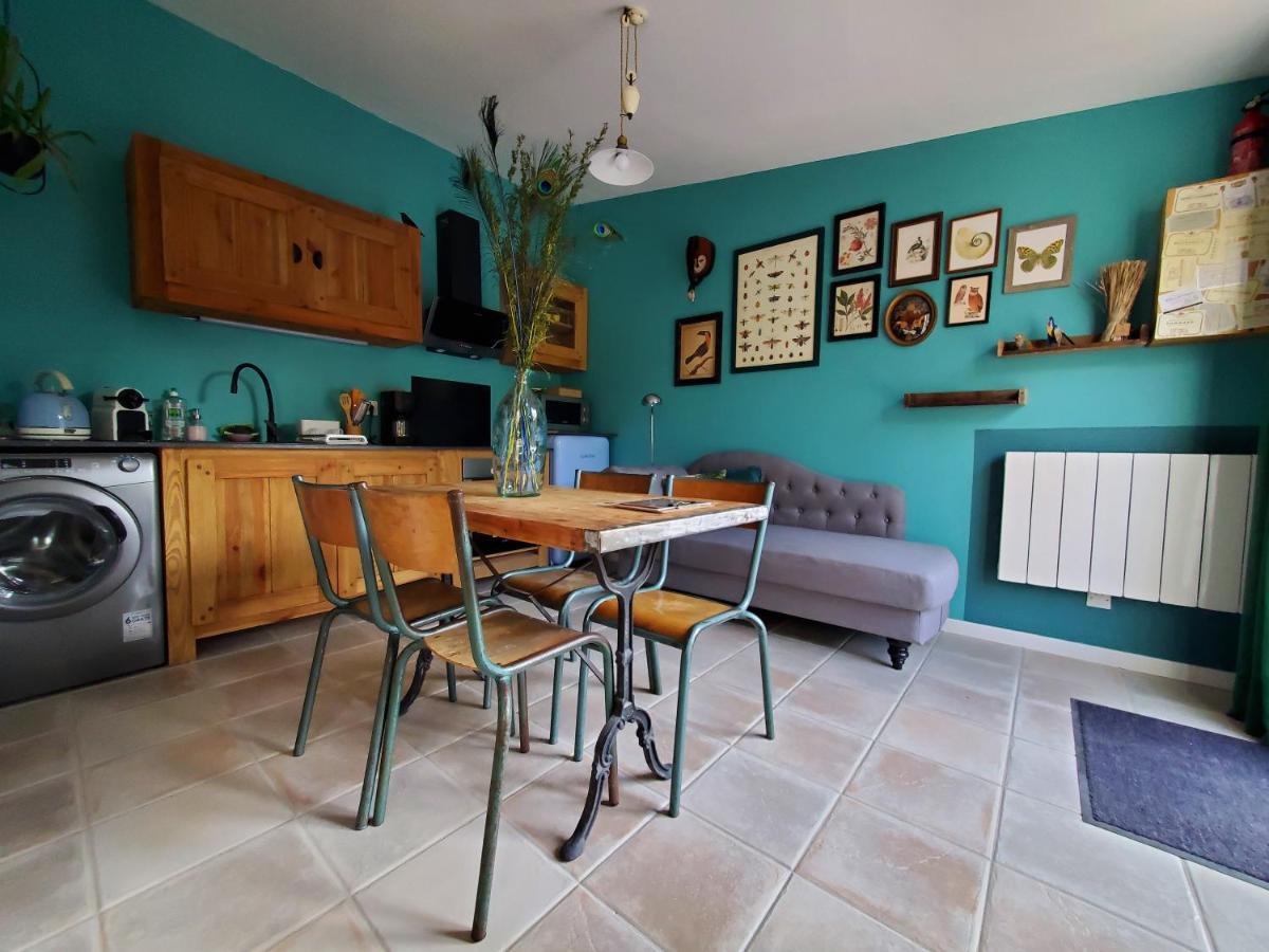 La Dolce Vita - Studio Dans Propriete Avec Piscine Montpeyroux  Bagian luar foto